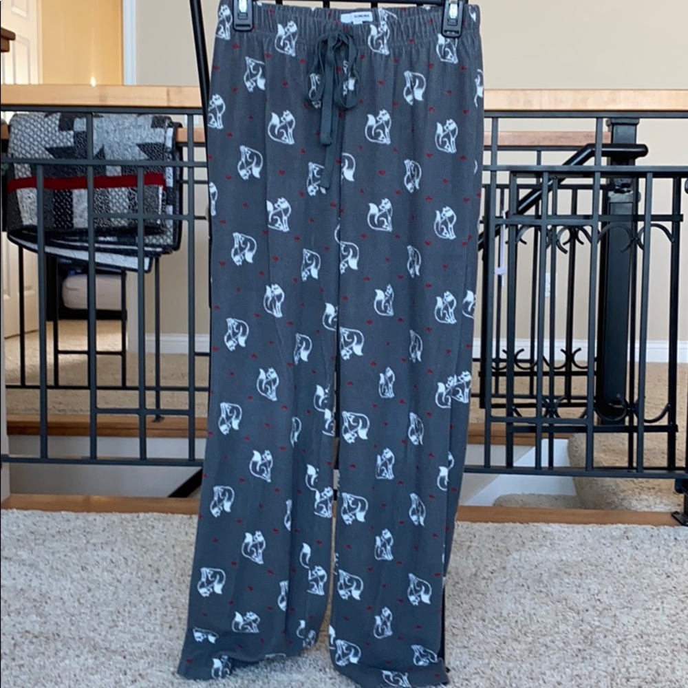 Waffle-textured Pajama Pants